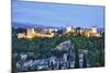 Evening Lights from the Alhambra Palace-Terry Eggers-Mounted Photographic Print