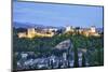 Evening Lights from the Alhambra Palace-Terry Eggers-Mounted Photographic Print