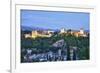 Evening Lights from the Alhambra Palace-Terry Eggers-Framed Photographic Print