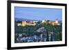 Evening Lights from the Alhambra Palace-Terry Eggers-Framed Photographic Print