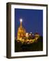 Evening Lights Parroquia Archangel Church San Miguel De Allende, Mexico-Terry Eggers-Framed Photographic Print