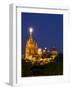 Evening Lights Parroquia Archangel Church San Miguel De Allende, Mexico-Terry Eggers-Framed Photographic Print