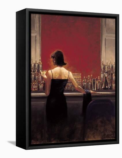 Evening Lounge-Brent Lynch-Framed Stretched Canvas