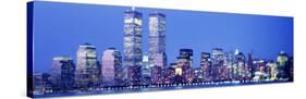 Evening, Lower Manhattan, New York City, New York State, USA-null-Stretched Canvas