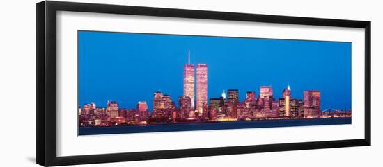 Evening Lower Manhattan New York, NY-null-Framed Photographic Print