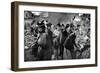 Evening Market in Soho, London, 1906-null-Framed Art Print