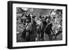 Evening Market in Soho, London, 1906-null-Framed Art Print