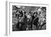 Evening Market in Soho, London, 1906-null-Framed Art Print