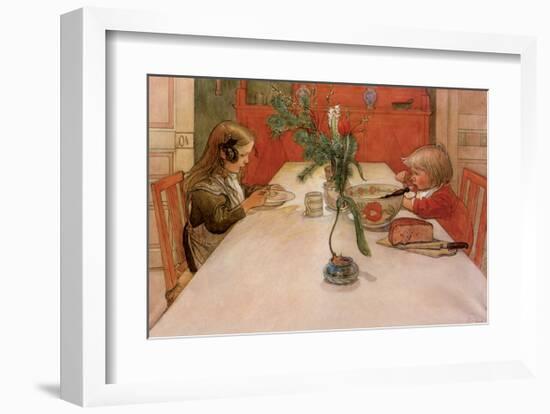 Evening Meal, 1905-Carl Larsson-Framed Art Print