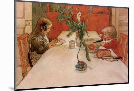 Evening Meal, 1905-Carl Larsson-Mounted Art Print