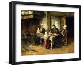 Evening Meal-Bernard de Hoog-Framed Giclee Print