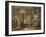 Evening Meeting, Netherlands, Mid 18th Century-Nico Steffelaar-Framed Giclee Print