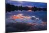 Evening Mood at the Mšllner Schulsee Lake-Thomas Ebelt-Mounted Photographic Print