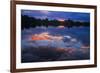 Evening Mood at the Mšllner Schulsee Lake-Thomas Ebelt-Framed Photographic Print