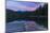 Evening Mood in the Crestasee at Flims-Armin Mathis-Mounted Photographic Print