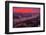 Evening Mood in the Hamburg Harbour-Thomas Ebelt-Framed Photographic Print