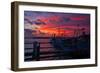 Evening Mood in the Harbour of Timmendorf, Baltic Sea Island Poel-Thomas Ebelt-Framed Photographic Print