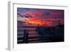 Evening Mood in the Harbour of Timmendorf, Baltic Sea Island Poel-Thomas Ebelt-Framed Photographic Print