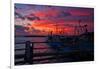 Evening Mood in the Harbour of Timmendorf, Baltic Sea Island Poel-Thomas Ebelt-Framed Photographic Print