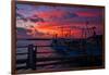 Evening Mood in the Harbour of Timmendorf, Baltic Sea Island Poel-Thomas Ebelt-Framed Photographic Print