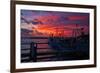 Evening Mood in the Harbour of Timmendorf, Baltic Sea Island Poel-Thomas Ebelt-Framed Photographic Print