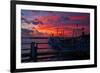 Evening Mood in the Harbour of Timmendorf, Baltic Sea Island Poel-Thomas Ebelt-Framed Photographic Print