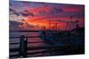 Evening Mood in the Harbour of Timmendorf, Baltic Sea Island Poel-Thomas Ebelt-Mounted Photographic Print