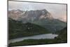 Evening Mood in the Partnunsee in the Prattigau-Armin Mathis-Mounted Photographic Print