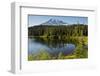 Evening, Mount Rainier, Reflection Lake, Mount Rainier NP, Washington-Michel Hersen-Framed Photographic Print