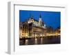 Evening, Musee De La Ville De Bruxelles, Grand Place, Brussels, Belgium, Europe-Martin Child-Framed Photographic Print