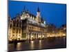 Evening, Musee De La Ville De Bruxelles, Grand Place, Brussels, Belgium, Europe-Martin Child-Mounted Photographic Print