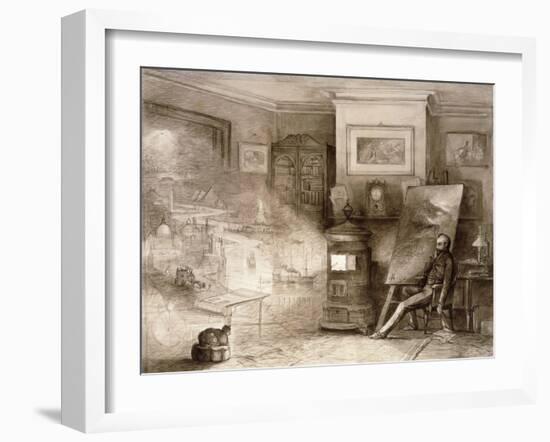 Evening Musings, the Tide of Time, 1876-Andrew Melrose-Framed Giclee Print