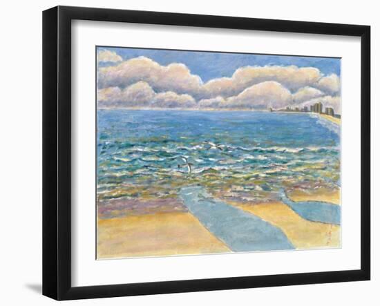 Evening, North Myrtle Beach-Patricia Eyre-Framed Giclee Print