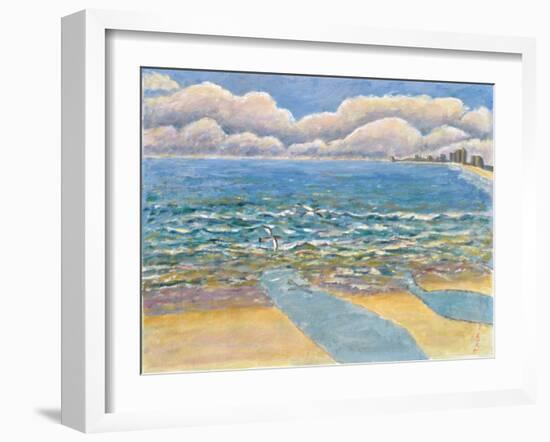 Evening, North Myrtle Beach-Patricia Eyre-Framed Giclee Print