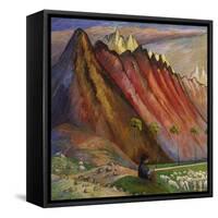 Evening of One's Life, about 1922-Marianne von Werefkin-Framed Stretched Canvas