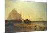 Evening off St Michael's Mount, 1855-James Webb-Mounted Giclee Print