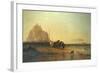 Evening off St Michael's Mount, 1855-James Webb-Framed Giclee Print
