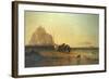 Evening off St Michael's Mount, 1855-James Webb-Framed Giclee Print