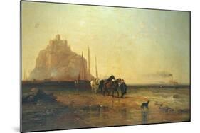 Evening off St Michael's Mount, 1855-James Webb-Mounted Giclee Print