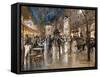 Evening on a Parisian Boulevard-Stein Georges-Framed Stretched Canvas