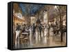 Evening on a Parisian Boulevard-Stein Georges-Framed Stretched Canvas