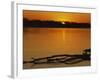 Evening on Missouri River, Callaway County, Missouri, USA-Charles Gurche-Framed Photographic Print