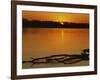 Evening on Missouri River, Callaway County, Missouri, USA-Charles Gurche-Framed Photographic Print