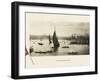 Evening on the Golden Horn, Constantinople, Turkey-null-Framed Photographic Print