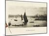 Evening on the Golden Horn, Constantinople, Turkey-null-Mounted Photographic Print