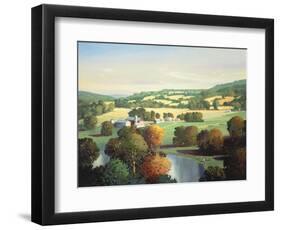 Evening on the Meadow-Max Hayslette-Framed Premium Giclee Print