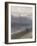 Evening on the River Liffey with St John's Church in Distance, 1905-Rose Maynard Barton-Framed Giclee Print