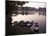 Evening on the River Mayenne at Grez Neuville, Loire Valley, Pays De La Loire, France-Sheila Terry-Mounted Photographic Print