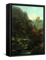 Evening On The River-William James Muller-Framed Stretched Canvas