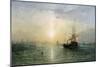Evening on the Thames-Francis Danby-Mounted Giclee Print